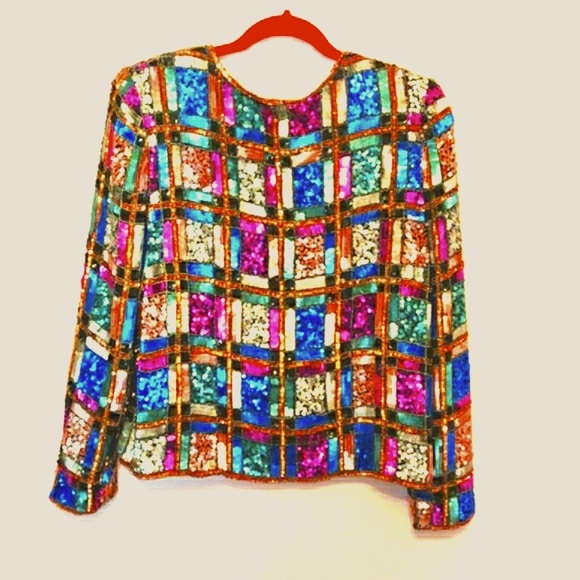 Leslie Fay Evening long sleeves jacket